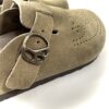 【Men's】NEEDLES | ニードルズ　Clog Sandal 《Suede Leather》- TAUPE [NS074] - 画像 (4)