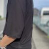 【Men's】patagonia | パタゴニア　Men's Cap Cool Trail Bike Henley - BLACK [24432] - 画像 (7)