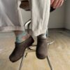 Troentorp | トロエントープ　Swedish Clog MONET/ROUGH OUT - TAUPE [LQ340] - 画像 (3)