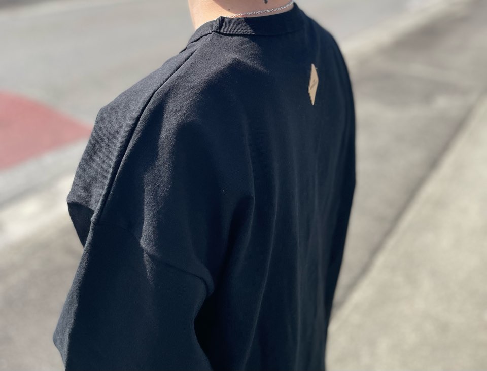 【Men's】melple | メイプル The American Ringer L/S - BLACK - 画像 (5)