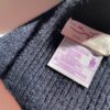 【Unisex】Cozy Cashmere Company | コージーカシミヤカンパニー　 Cashmere Single Rib Scarf - NAVY - 画像 (7)