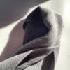 【Unisex】Cozy Cashmere Company | コージーカシミヤカンパニー　 Cashmere Single Rib Scarf - GREY - 画像 (5)