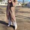 【Ladies】NEEDLES | ニードルズ　Wrap Dress - BROWN JUNGLE - 画像 (2)