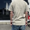 【Unisex】free rage | フリーレイジ　Rycycle Cotton Tee Solid - SAND - 画像 (7)