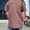 【Unisex】free rage | フリーレイジ　Rycycle Cotton Tee "SMILE" - BROWN - 画像 (7)