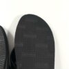 【Men's】Rainbow Sandals | レインボーサンダルズ　Single Layer Classic Leather - BLACK - 画像 (6)