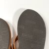 【Ladies】Rainbow Sandals | レインボーサンダルズ　Single Layer Classic Leather Narrow Strap -  TAN BROWN - 画像 (4)