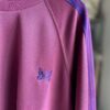 【Unisex】NEEDLES | ニードルズ　Track Crew Neck Shirt - WINE [NS245] - 画像 (4)