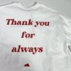 melple | メイプル　melple×SALVAGE PUBLIC Thank you ロンTee - ホワイト - 画像 (9)