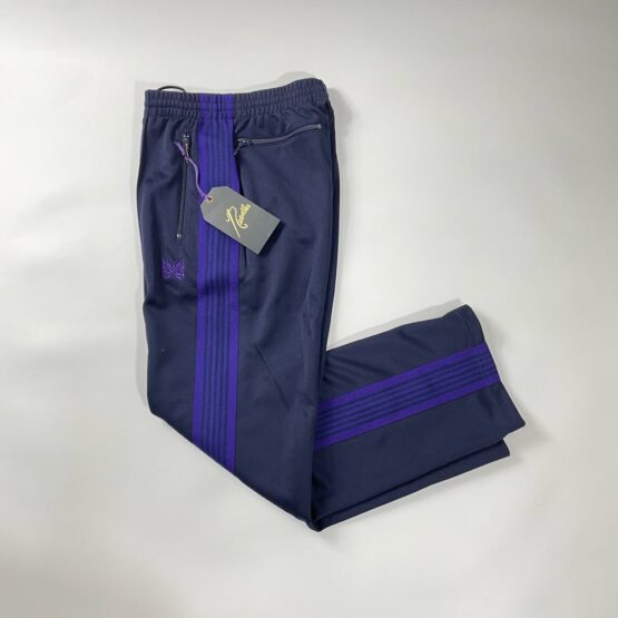 【Unisex】NEEDLES | ニードルズ　Track Pant [POLY SMOOTH] - NAVY [NS246]