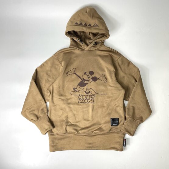 【Unisex】MOUNTAIN MARTIAL ARTS | マウンテンマーシャルアーツ　MMA×MICKEY “SUPER POWER” POLARTEC® Hoodie - MIX BEIGE [MMA19-73]