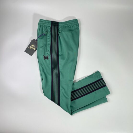 NEEDLES | ニードルズ　Narrow Track Pant [POLY SMOOTH] - EMERALD [MR287]