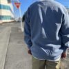 【Unisex】Import Brand　Garment Dyed Crew Swat - BLUE JEAN - 画像 (7)