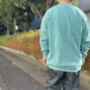 【Unisex】Import Brand　Garment Dyed Crew Swat - Seafoam - 画像 (6)