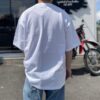 【Men's】BIG MIKE | ビッグマイク　Heavy Wide Sunglasses Pocket S/S Tee - WHITE - 画像 (6)