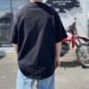 【Men's】BIG MIKE | ビッグマイク　Heavy Wide Sunglasses Pocket S/S Tee - BLACK - 画像 (6)
