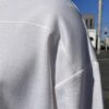 【Unisex】armi | アーミィ　『Smart』Wool x Cotton Football Tee - WHITE - 画像 (5)