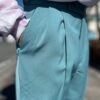 NEEDLES | ニードルズ　Tucked Side Tab Trouser [PE/W CARSEY] - EMERALD [MR265] - 画像 (3)