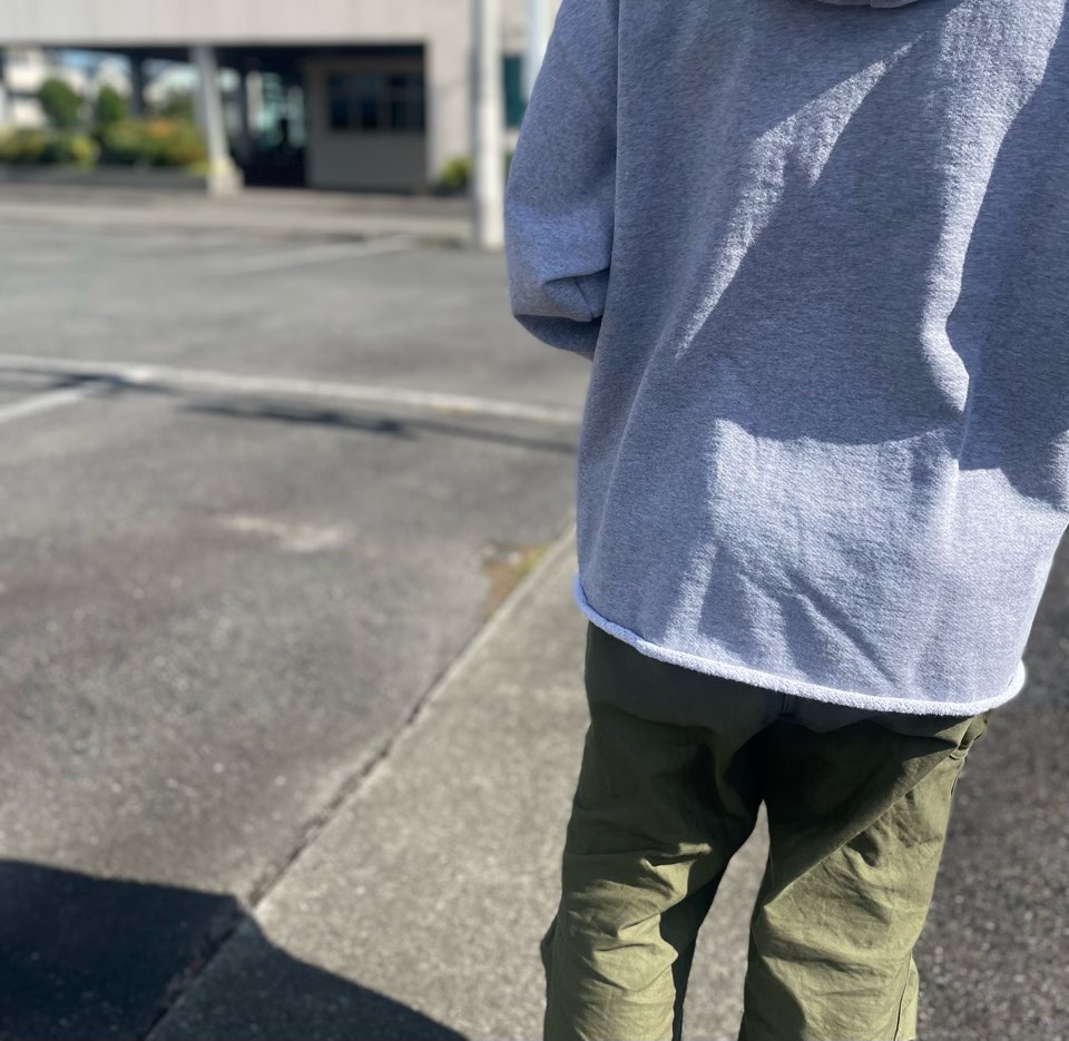 【Unisex】WALLA WALLA SPORT | ワラワラスポーツ 13oz Full Zip Hoodie - HEATHER GREY - 画像 (7)