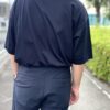 【Men's】melple | メイプル　WEEKENDER Mockneck Half Sleeve  - NAVY - 画像 (7)