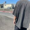 【Men's】7.5oz Drop Shoulder Big Tee - CHARCOAL - 画像 (5)
