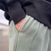 【Men's】BURLAP OUTFITTER | バーラップアウトフィッター　Fleece Track Pant Solid - FOLIAGE - 画像 (9)