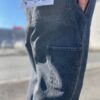 【Men's】BIG MIKE | ビッグマイク　Denim Painter Belt Easy Pants - BLACK DENIM - 画像 (7)