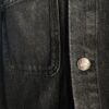 【Men's】BIG MIKE | ビッグマイク　Duck Collar Denim Coverall - BLACK DENIM - 画像 (12)