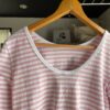 【Ladies】Le minor | ルミノア　Mademoiselle U-Neck - WHITE/ROSE PINK [20GF1640WRP] - 画像 (10)