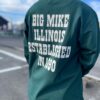 【Men's】BIG MIKE | ビッグマイク　Mike Sulf L/S Tee - FORGE GREEN - 画像 (12)