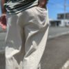 【Men's】COMMON EDUCATION | コモンエデュケーション　DENIM SLACKS RIGID - OFF WHITE - 画像 (5)