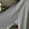 【Men's】Less by SHELTECH | シェルテック　Wide Tee Border - BLACK × WHITE - 画像 (12)