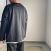 NEEDLES | ニードルズ　V Neck  Cardigan [C/Pe Bright Jersey] - BLACK - 画像 (17)