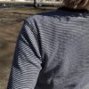 【Ladies】Healthknit | ヘルスニット　Basic Waffle Crewneck S/S Tee BASIC WAFFLE CREWNECK S/S - BLACK×OFF BORDER [602S] - 画像 (5)