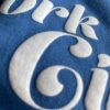 【Ladies】free rage | フリーレイジ　Rycycle Cotton Tee “New York City” - BLUE - 画像 (9)