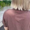 【Ladies】free rage | フリーレイジ　Rycycle Cotton Tee “Carifornia” - BROWN - 画像 (6)