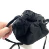 【Unisex】ARTS & CRAFTS | アーツアンドクラフツ　《CALF LEATHER COMBO》 Draestring Pouch M - BLACK - 画像 (18)