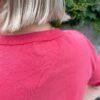 【Ladies】free rage | フリーレイジ　Rycycle Cotton Tee “New York City” - RED - 画像 (6)