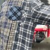 【Unisex】Rebuild by Needles | リビルドバイニードルズ　Flannel Shirt 7Cut Wide Sht - A - 画像 (4)