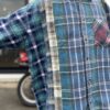 【Unisex】Rebuild by Needles | リビルドバイニードルズ　Flannel Shirt 7Cut Wide Sht - D - 画像 (5)