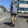 【Men's】STAMP Run&Co | スタンプ ランアンドカンパニー　STAMP 3 Pocket Shorts - TIE DYE BLACK - 画像 (5)