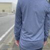【Unisex】patagonia | パタゴニア　Men's L/S Capilene Cool Trail Shirt - CLASSIC NAVY [24486] - 画像 (6)