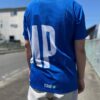 【Men's】STAMP Run&Co | スタンプ ランアンドカンパニー　STAMP Graphic Run Tee "BIG LOGO" - BLUE - 画像 (6)