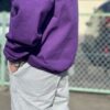 【Men's】melple | メイプル　The American Ringer L/S - PURPLE - 画像 (6)