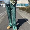 NEEDLES | ニードルズ　Boots-Cut Track Pant [POLY SMOOTH] - EMERALD [MR288] - 画像 (2)