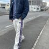 NEEDLES | ニードルズ　Boots-Cut Track Pant [POLY SMOOTH] - ICE WHITE [MR288] - 画像 (6)
