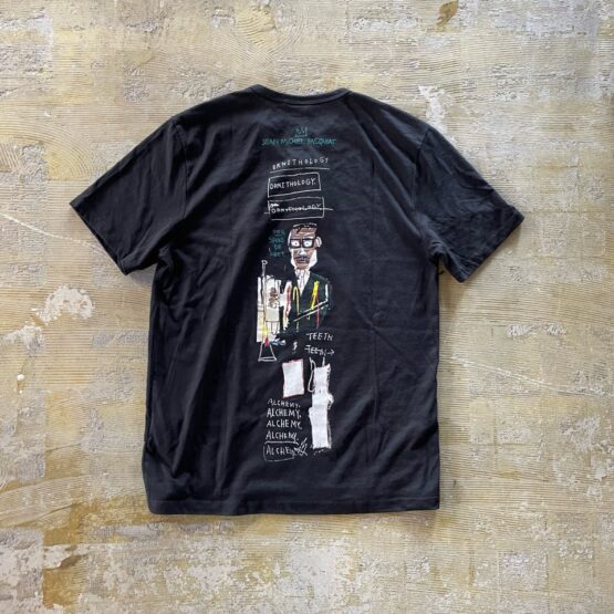 【Men's】RUN AMOK | ランアモック　RUN AMOK × JEAN MICHEL BASQUIAT Mathis Basquiat SS - BLACK