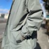 【Men's】BIG MIKE | ビッグマイク　60/40 Cross Mesh Coach Jacket  - SAGE GREEN - 画像 (5)