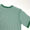 【Ladies】Healthknit | ヘルスニット　Basic Waffle Crewneck S/S Tee BASIC WAFFLE CREWNECK S/S - GREEN×OFF BORDER [602S] - 画像 (9)
