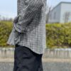 【Men's】*A VONTADE | アボンタージ　Gardener Apron Shirt L/S - BLACK GINGHAM [VTD-0366-SH] - 画像 (4)